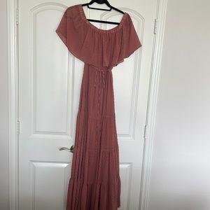 Baltic born Off the shoulder maxi dress